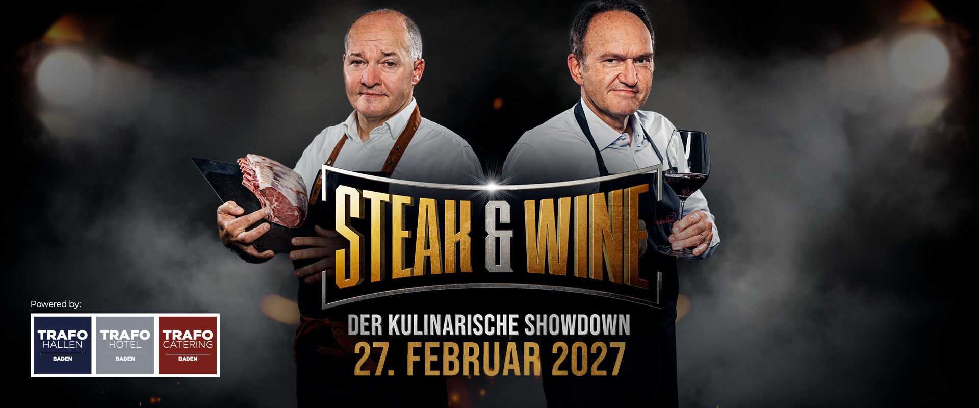 Master of Wine Ivan Barbic and meat sommelier Albert Köferli